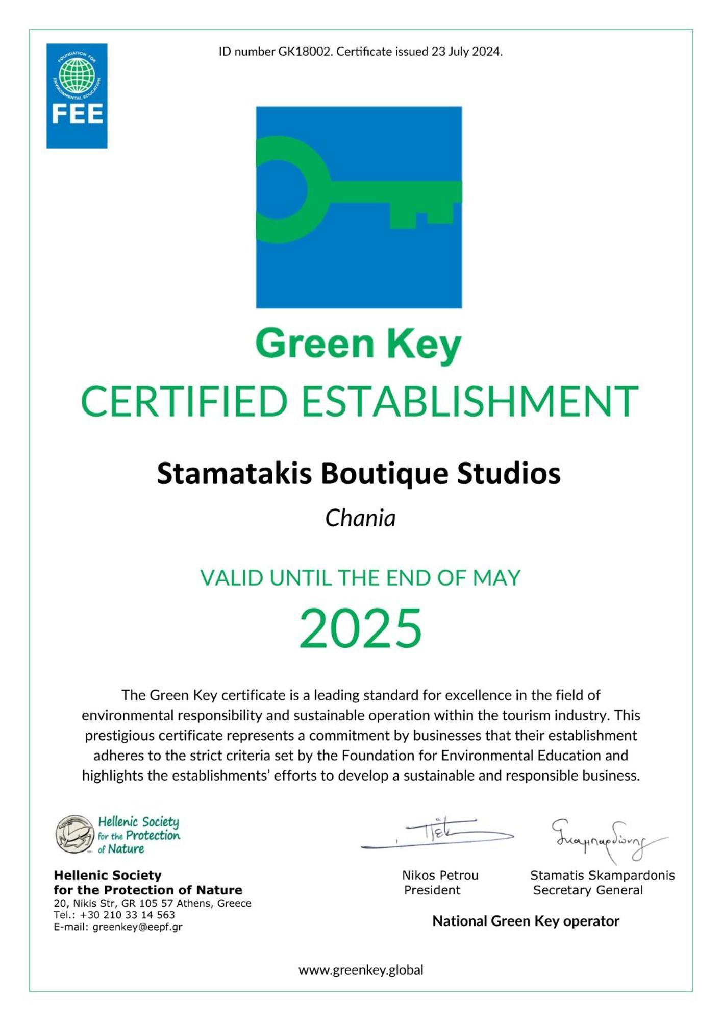 Stamatakis Boutique Studios Platanias  Ngoại thất bức ảnh
